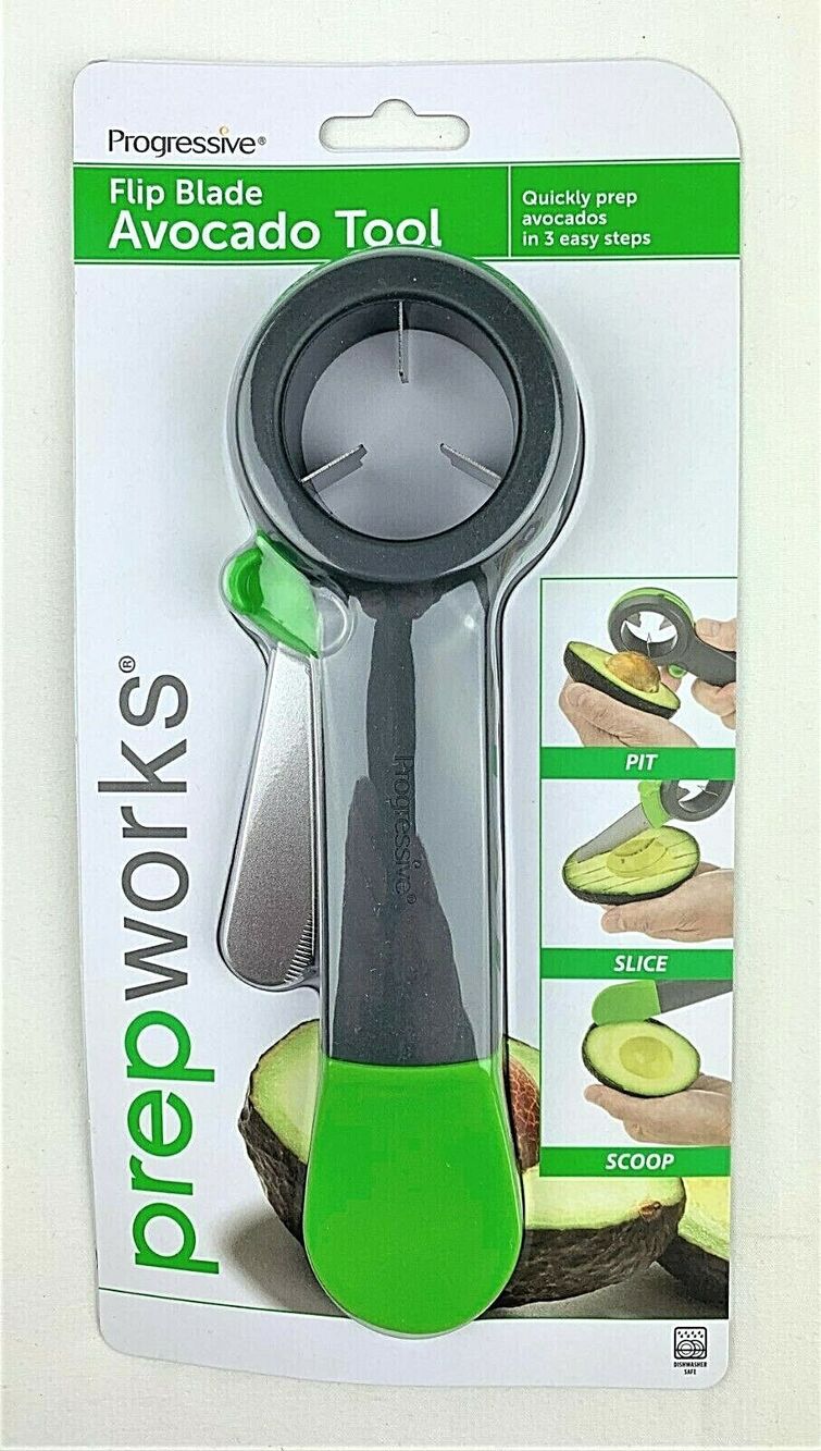 Prep Works by Progressive Flip Blade Avocado All in 1 Tool: Pit, Slice, Scoop!